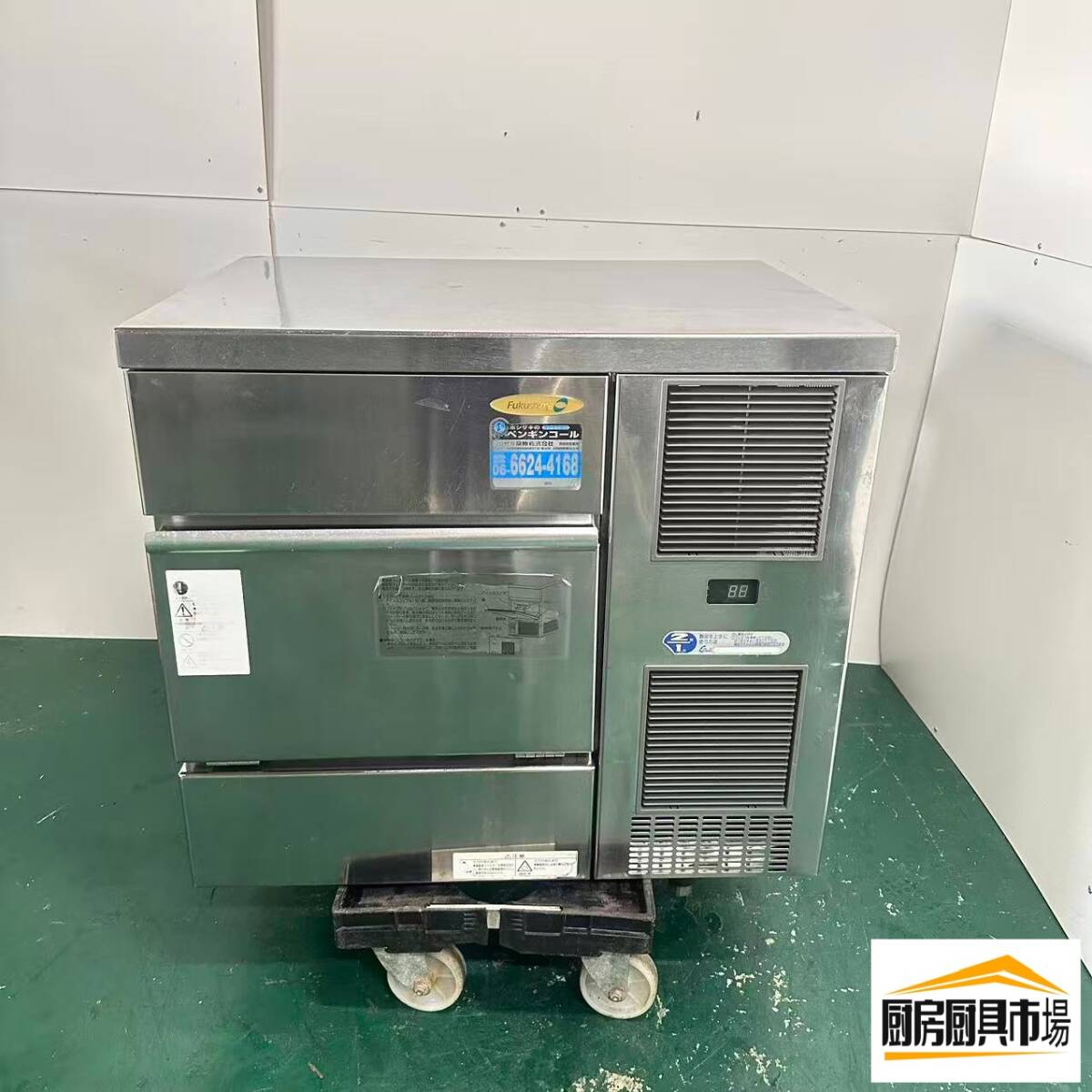 【中古品】番号A644◆フクシマ　製氷機65kg　FIC-65KT1　09年　幅800×奥行600×高さ800　点検済み☆ 【厨房市場平野店】