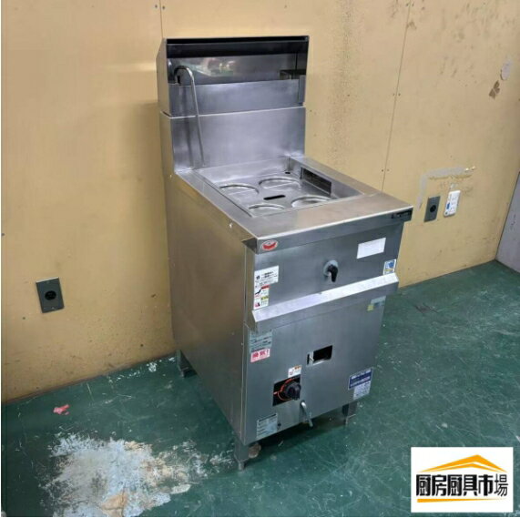 【中古品】番号454◆マルゼン　ゆで機　MRLN-04C　都市ガス　2014年　幅450×奥行600×高さ820　動作問題..