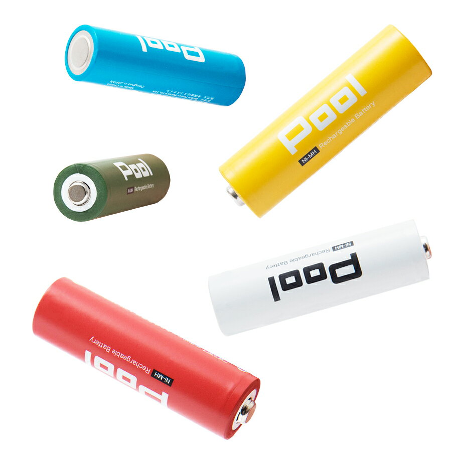 単3電池 2150mAh ニッケル水素充電池 Ni-MH 単3形電池 充電池 Pool プール 1本ばら売り災害　アウトドア