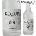 クラフトジン 槙 KOZUE 700ml 47度 富士白蒸留所 和歌山県 GIN 長S