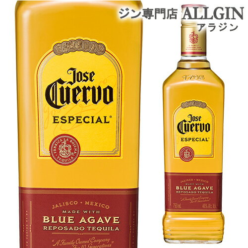 クエルボ エスペシャル ゴールド正規品 40度 750mlアサヒ スピリッツ テキーラ ホセ クエルヴォ Jose Cuervo Especial GOLD TEQUILA 虎S