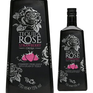 【P3倍】テキーラローズ ストロベリークリーム 15度 700ml テキーラ ローズ リキュール tequila rose 長S【誰でもP3倍は 11/4 20:00 〜 11/11 1:59まで】