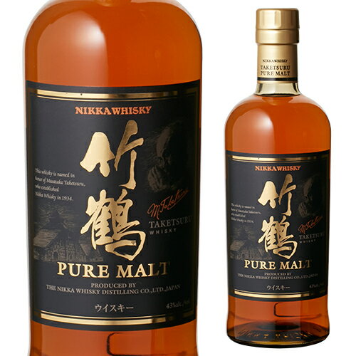 P3倍 父の日 早割ニッカ 竹鶴 ピュアモルト 43度 700ml [ウイスキー][ウィスキー]japanese whisky誰でもP3倍は 5/9 20:00 ～ 5/16 1:59まで