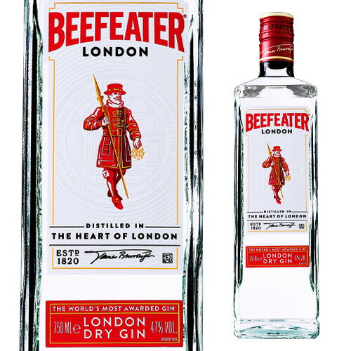 ビーフィーター ジン 47度 750ml 正規[スピリッツ][ジン][ビフィーター][ロンドン ジン][beefeater][長S][likaman_BEG][liq_YBF]