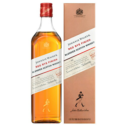 ジョニーウォーカー レッド ライ フィニッシュ 700ml 40度 スコッチ ブレンデッド ウイスキー キリン scotch whisky 長S