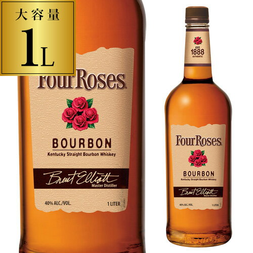 P3倍 父の日 早割フォアローゼズ イエロー 1000ml 40度フォア・ローゼス フォアローゼス ウイスキー Four Roses BOURBON 長S誰でもP3倍は 5/9 20:00 ～ 5/16 1:59まで