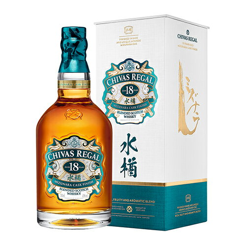 【全品P3倍】箱付き シーバス リーガル 18年 ミズナラ カスク フィニッシュ 43度 700ml 正規品 ペルノリカール 水楢 ウイスキー スコッチ シーバス 長S全品P3倍は6/4 20:00～6/11 1:59まで