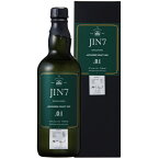 【全品P3倍 5/5限定 父の日 早割】JIN7 series 01 ジンシチ ジャパニーズ クラフトジン 700ml 47度 大山甚七商店 国産 JAPANESE CRAFT GIN 鹿児島産 近塚だいだい ボタニカル 使用 長S