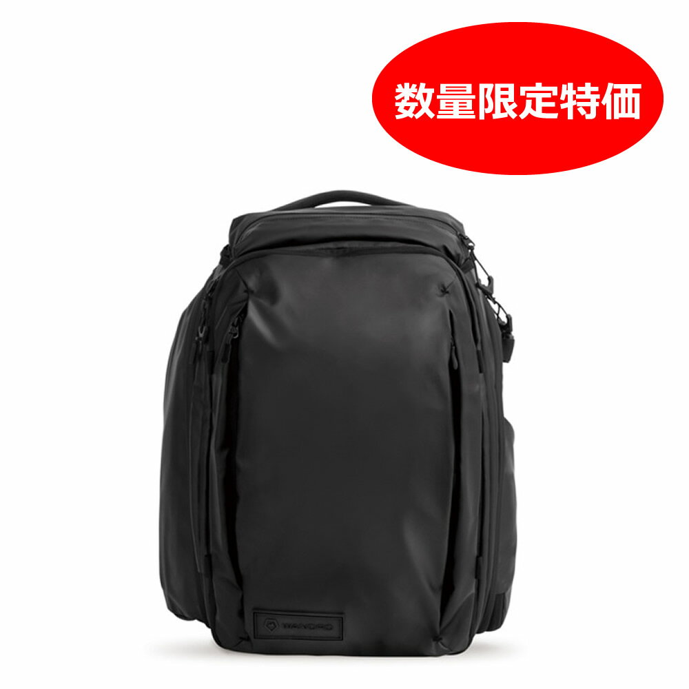 【特別価格・55％OFF】WANDRD ワンダード トランジットトラベルバックパック35L ブラック TR35-BK-1