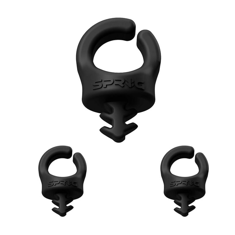 Rakuten - Sprig スプリッグ スプリッグ 1/4-20(2個入) 3/8-16(1個入) ブラック ケーブルホルダー S3PK-1438-BK