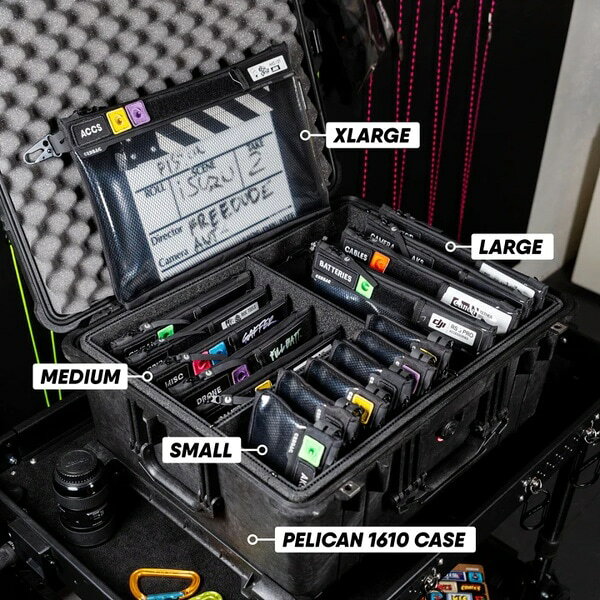 CRDBAG コードバッグ コードポーチ オーガナイザー バッグ スモール CRD_POUCH_S