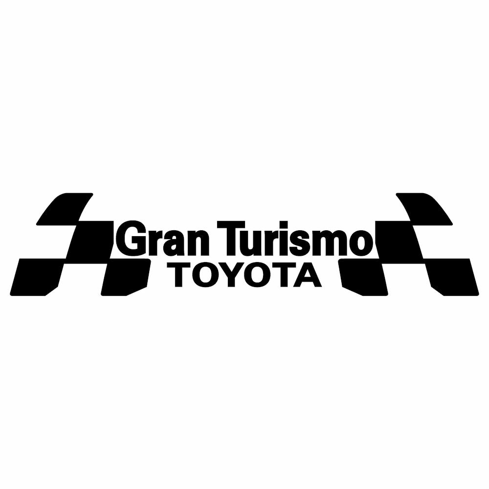 TOYOTA トヨタ グランツーリスモ Gran Turismo ステッカー 車 外装 かっこいい GT レーシング スポーツ..