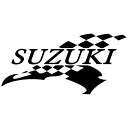 かっこいい スズキ スポーツ ステッカー （左側） 枠サイズ：13cm×26cmSUZUKI ステッカー 車用 ステッカー バイク用カー用品 バイク用品 デカール サイド用ステッカー