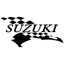 かっこいい スズキ スポーツ ステッカー （右側） 枠サイズ：10cm×20cmSUZUKI ステッカー 車用 ステッカー バイク用 カー用品 バイク用品 デカール サイド用ステッカー