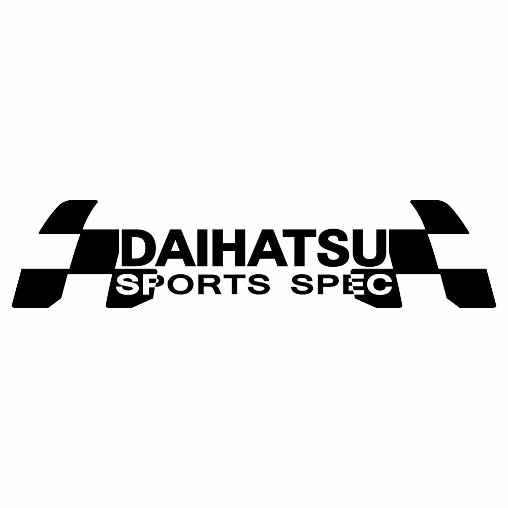 プレミアム ステッカー 車 ダイハツ Daihatsu メーカー ロゴ エンブレム枠サイズ １６ｃｍ ６４ｃｍレーシング ドライブ 車用 ドレスアップ 外装 パーツ カー用品かっこいい デカール ステッカー 日本公式品 Nepalbreweries Com