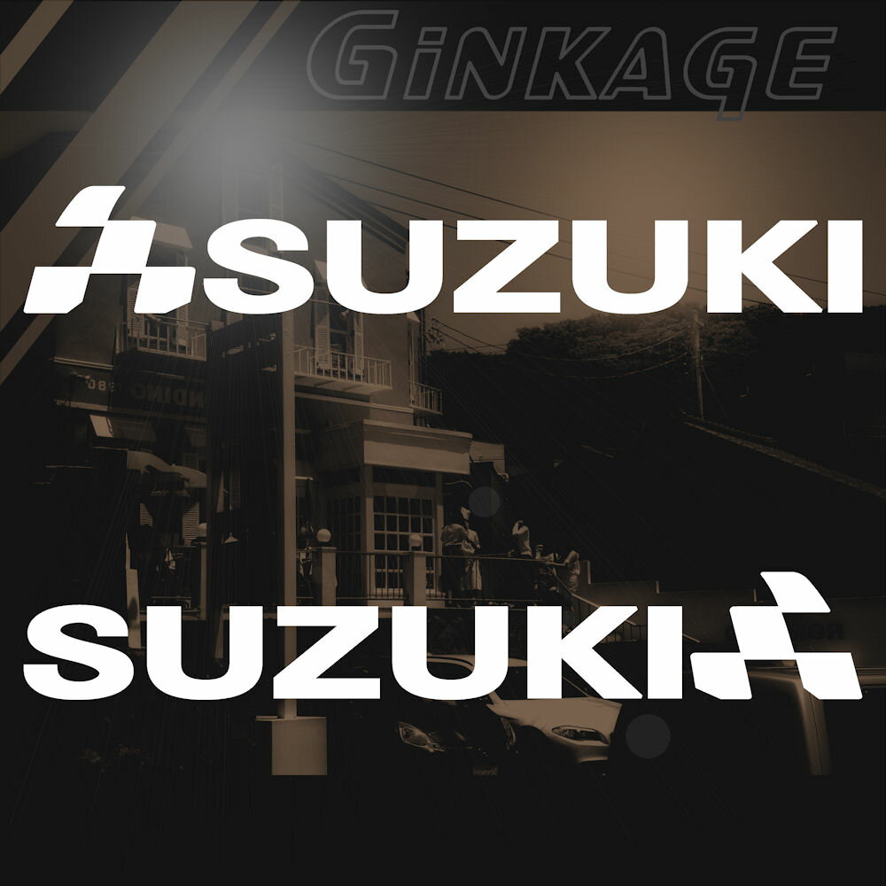 スズキ SUZUKI バイク 車 ステッカー 