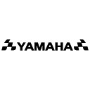 YAMAHA ヤマハ メーカー ロゴ エンブレム ステッカー バイク 外装 パーツ 装飾 看板 広告 リアガラス ディスプレイ用 かっこいい レーシング スポーツ ステッカー 枠サイズ：5cm×33cm プロ仕様 デカール 転写タイプ