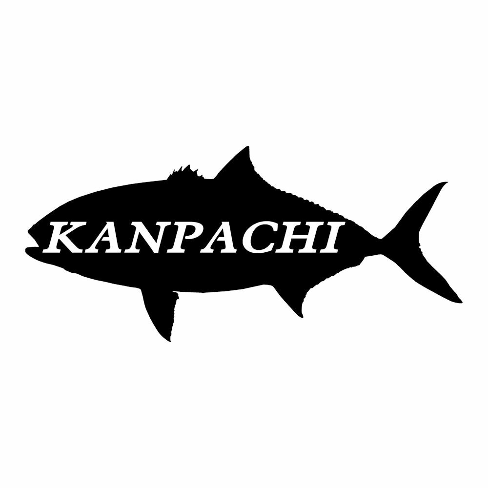 カンパチ ステッカー シルエット 魚 釣り ステッカー カンパチ アングラー サイ...