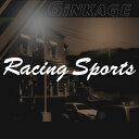 レーシング スポーツ Racing Sports ステッカー 枠サイズ：6cm×30cm 3M社製 強粘着 デカール カッティング シート