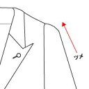 【心斎橋リフォーム提携】JACKET袖ツメ(肩から)