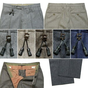 INCOTEX(インコテックス)1NT035テーパードSLIMFITSUPER100'sウールフランネル1NT035-1721E13052001091