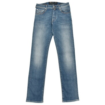 JACOB COHEN(ヤコブ コーエン)J688LMDCOM ヴィンテージウォッシュタイトストレートストレッチセルビッジデニム 54117/8792-W3 53085025052