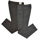 【SALE40】BERWICH(ベルウィッチ)ウールコットンストレッチヘリンボーン2プリーツテーパードパンツ RAFFI-CM1318X 13082001039