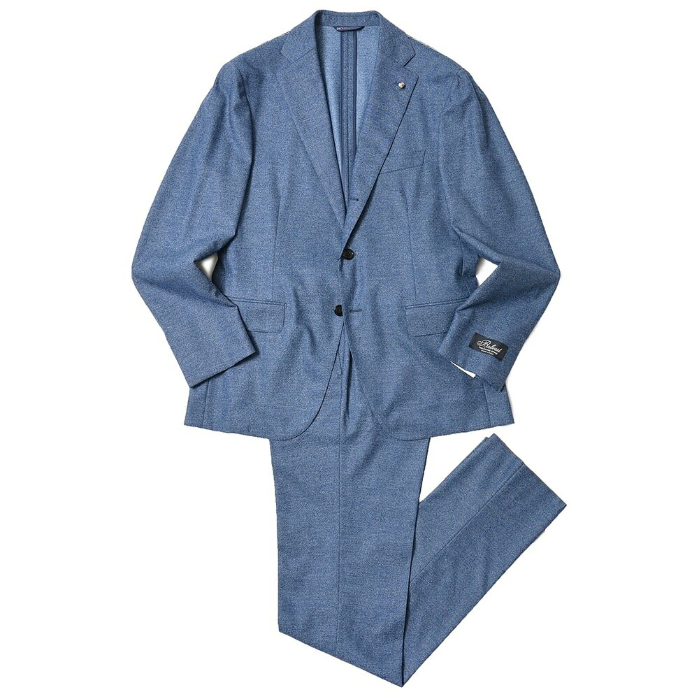 Belvest（ベルベスト）ウールメランジサキソニー3B1プリーツスーツ JACKET IN THE BOX A10645-936 17116204006
