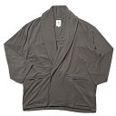 【S40】mando(マンド)リヨセルシルクストレッチカシミヤジャージショールカラーダブルカーディガン 23196-001 16031400037 PS4