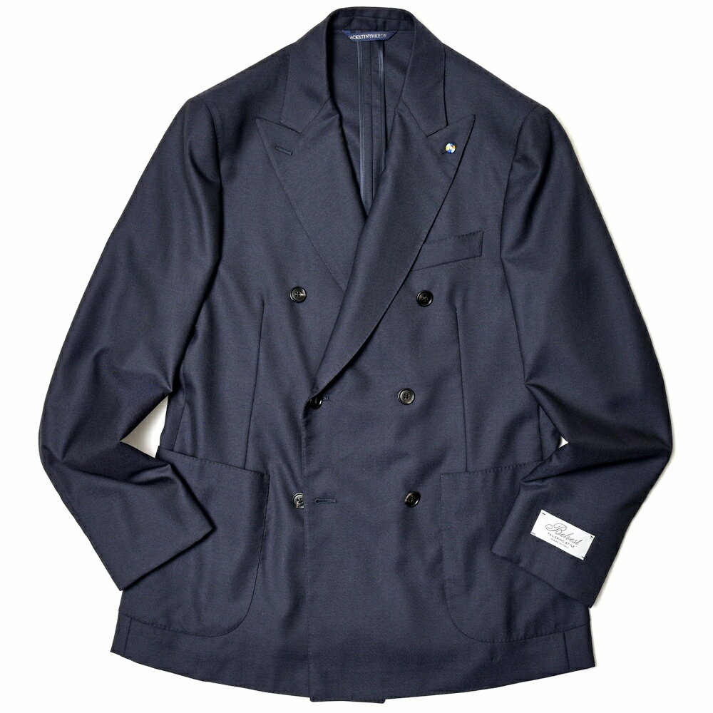 Belvest（ベルベスト）4シーズンカシミア6Bダブルジャケット JACKET IN THE BOX G10312-111 17041201020