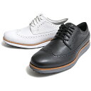 COLE HAAN（コール ハーン）ウォータープルーフウイングチップゴルフシューズ(スパイクレス) C37230 15041600130 1