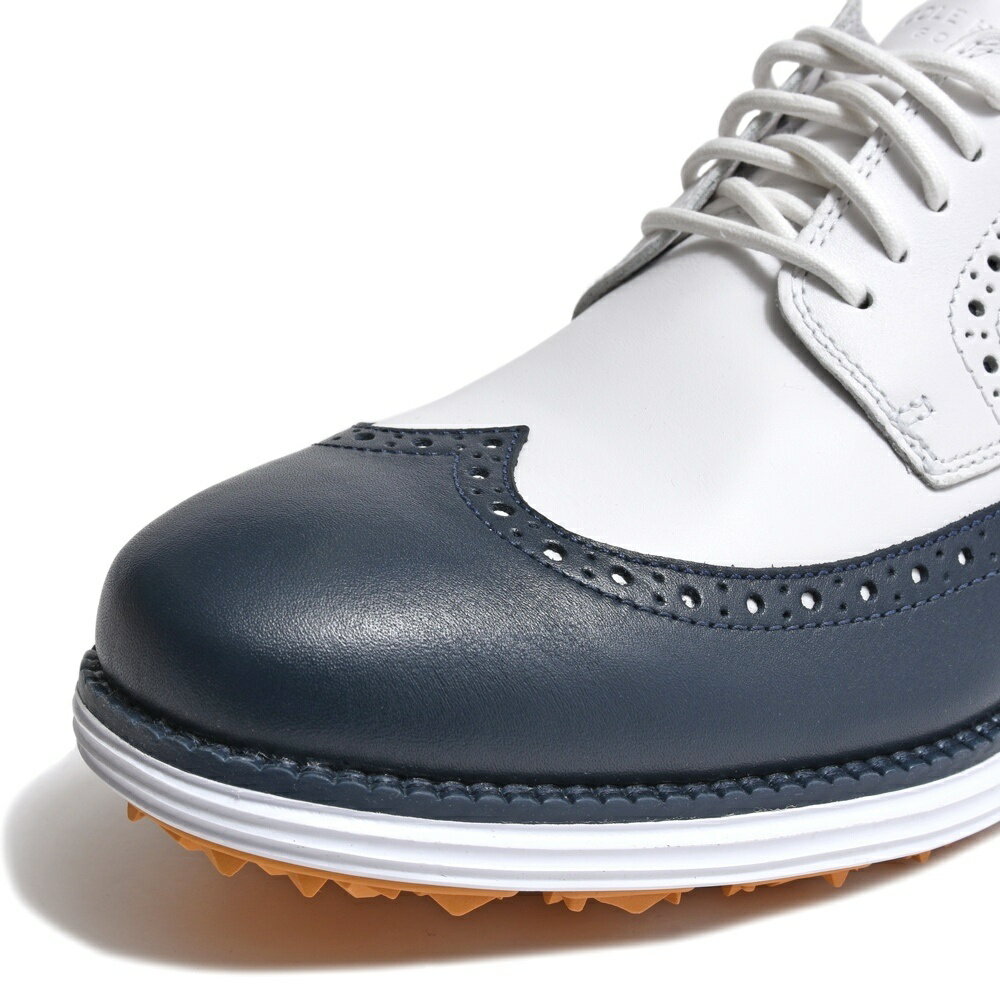 COLE HAAN（コール ハーン）ウォータープルーフウイングチップゴルフシューズ(スパイクレス) C38124 15041601130