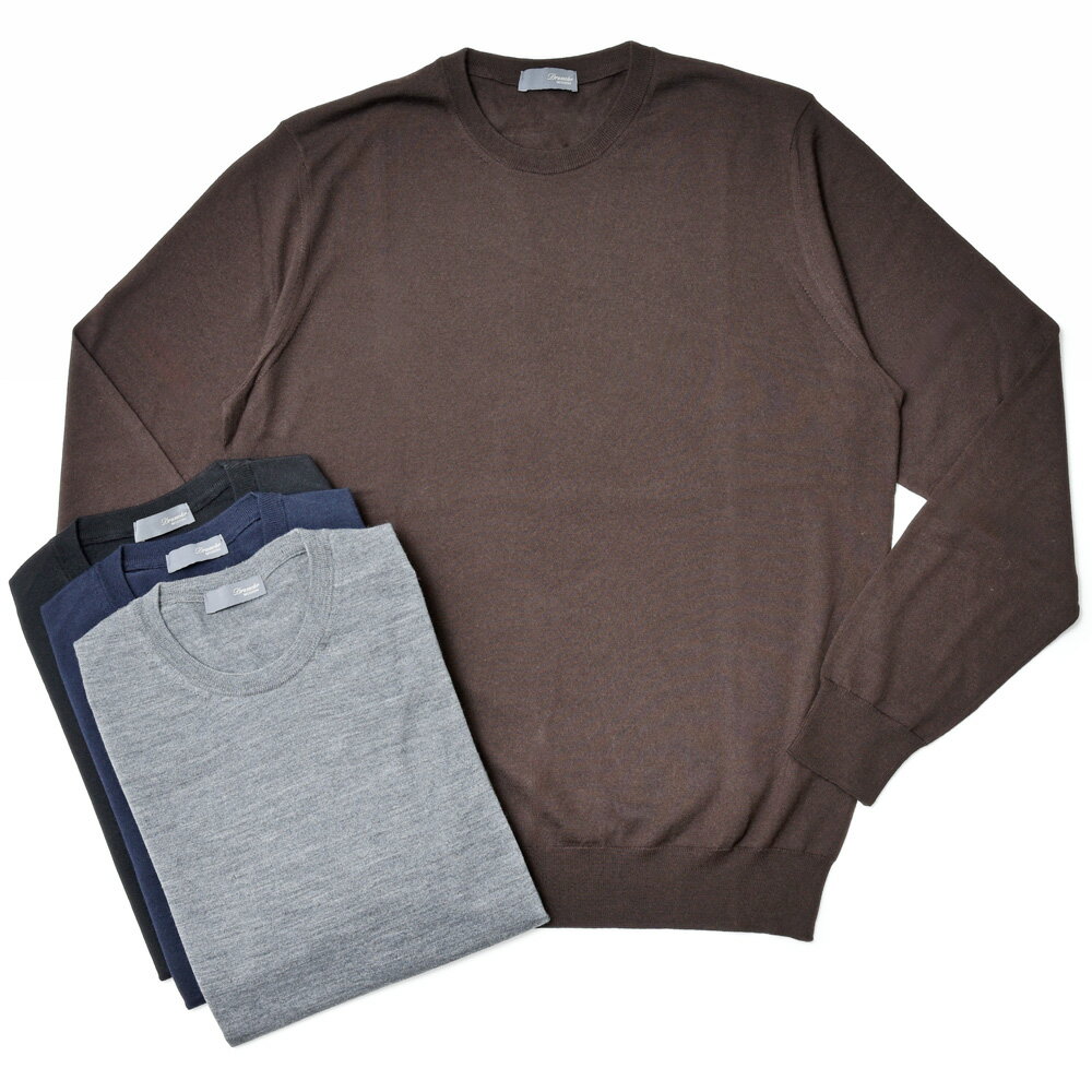 Rakuten - Drumohr MODERN（ドゥルモア モダン）メリノクルーネックニット D0D103 16046200027