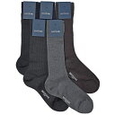 BRESCIANI(ブレッシアーニ)ウールナイロンソリッドリブドレスソックス MC001UN0001 18042204146