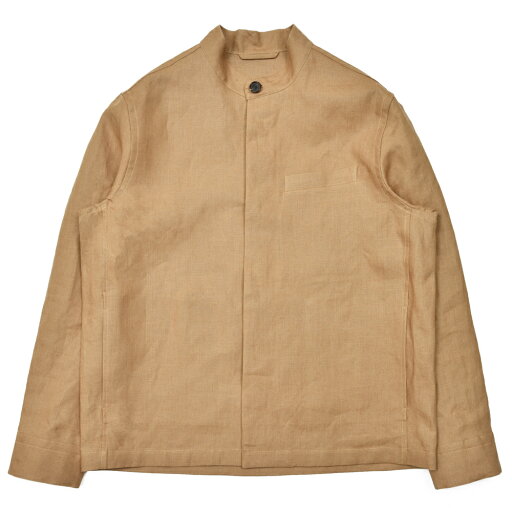 CARUSO(カルーゾ)OVERSHIRTオーバーシャツ アイリッシュリネンスタンドカラーショートジャケット MS21G 17051004025 PS3 CARUSO(カルーゾ)OVERSHIRTオーバーシャツ アイリッシュリネンスタンドカラーショートジャケット MS21G 17051004025 PS3