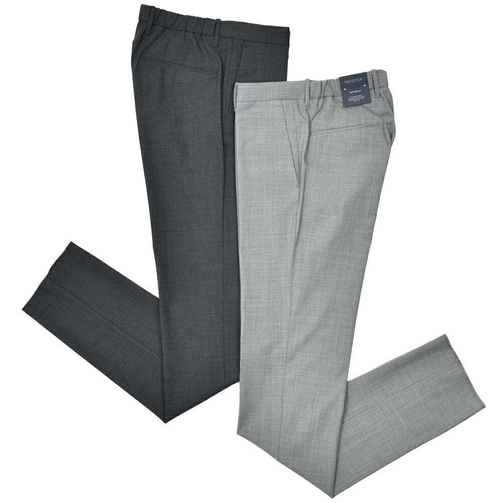 INCOTEX（インコテックス）ウォッシャブルテクノトロピカルパンツ / 84 13055304052