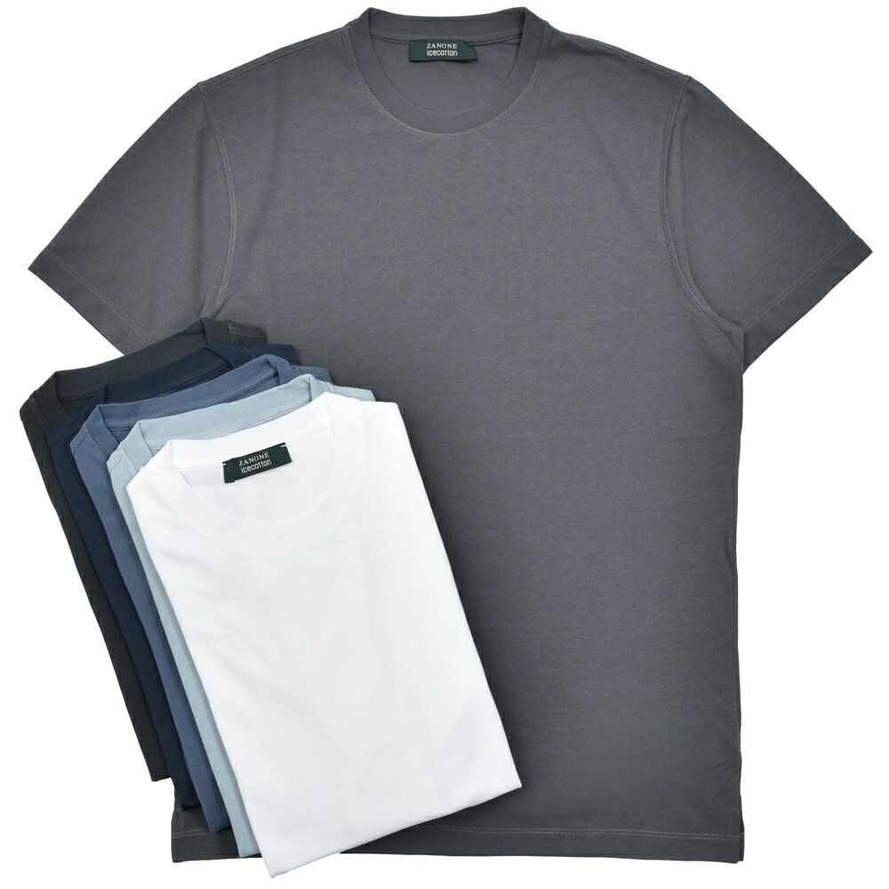 Tシャツ・カットソー ZANONE SS25 Ice cotton shirt (815137ZG380 Z0178) 楽天市場】アイスコットン zanone(Tシャツ・カットソー