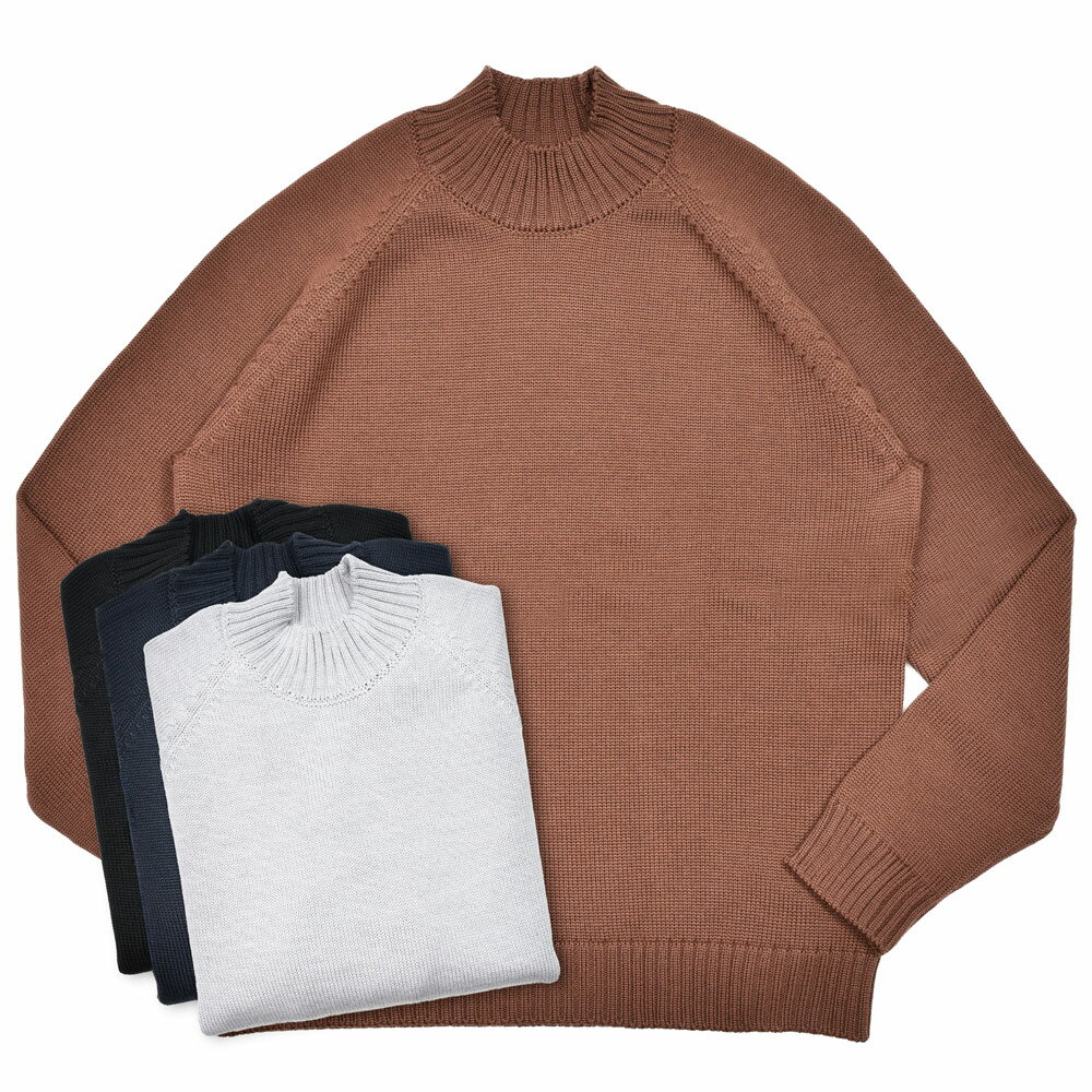 ZANONE(ザノーネ)5ゲージウールモックネックニット SLIM FIT/472-45402 16052002052