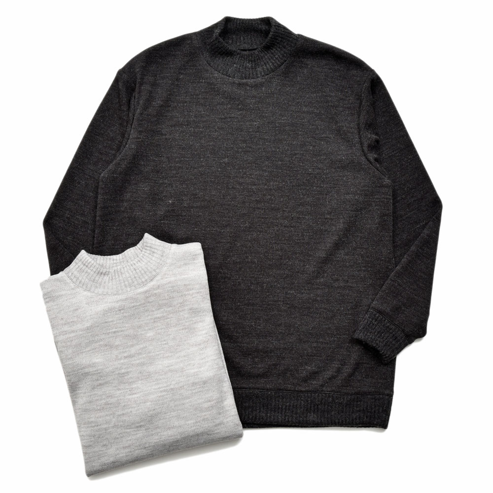 Rakuten - AMBELL(アンベル)KEY PIECE アクリルウールメランジモックネックニット 00123 genderless 16052700163