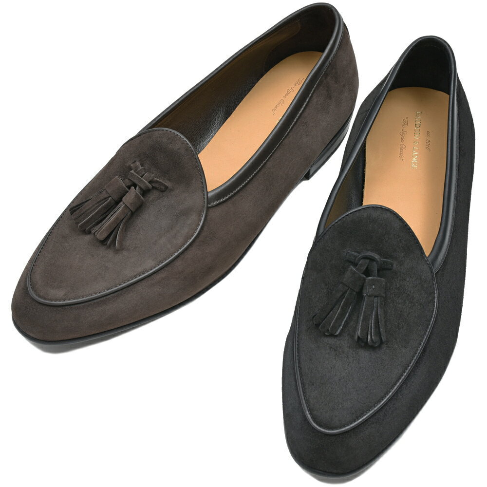 Rakuten - BAUDOIN & LANGE（ボードイン アンド ランジ）ラムスエードタッセルローファー SAGAN CLASSIC TASSELS（ラバーソール）245-59502 15061002052