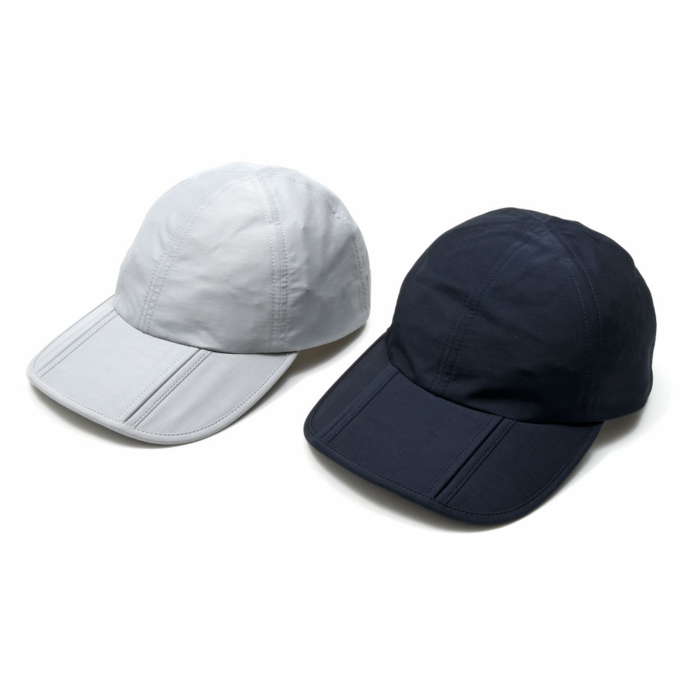 Rakuten - MATURE HA._MIL（マチュアーハ ミル）folding trainer cap low water repellent コットンナイロン6パネルキャップ MIL-FTC1163_L 18561403221