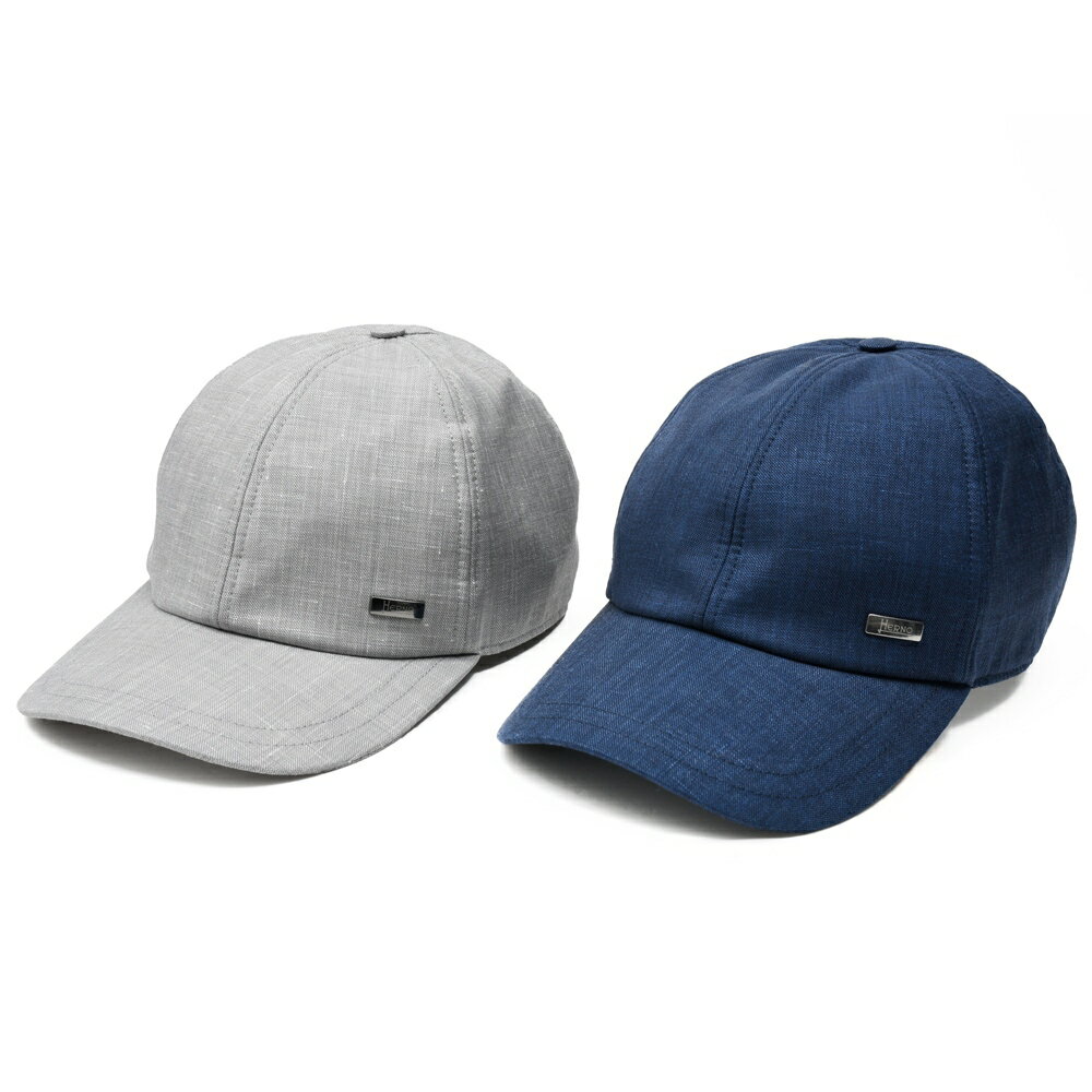 HERNO（ヘルノ）2レイヤーリネン6パネルキャップ BER00050U-17148 18561600132