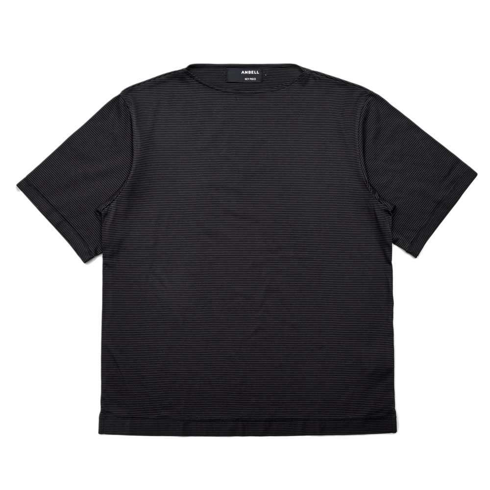 Rakuten - AMBELL(アンベル)KEY PIECE コットンボーダーボートネックS/Sカットソー 00134 12161402163