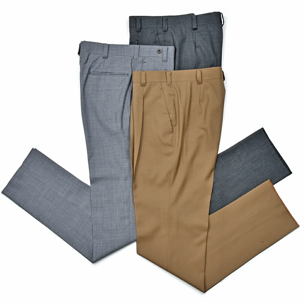 Rakuten - IGARASHI TROUSERS（五十嵐トラウザーズ）ウールトロピカル1Pパンツ / テーパード 13061201187