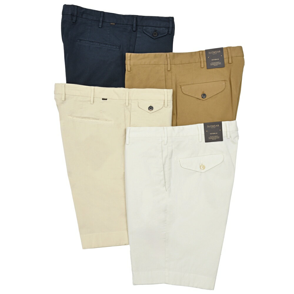 Rakuten - INCOTEX（インコテックス）SLIM FIT ストレッチコットンロイヤルバタヴィアショーツ 192 470-51612(M) 13165300052