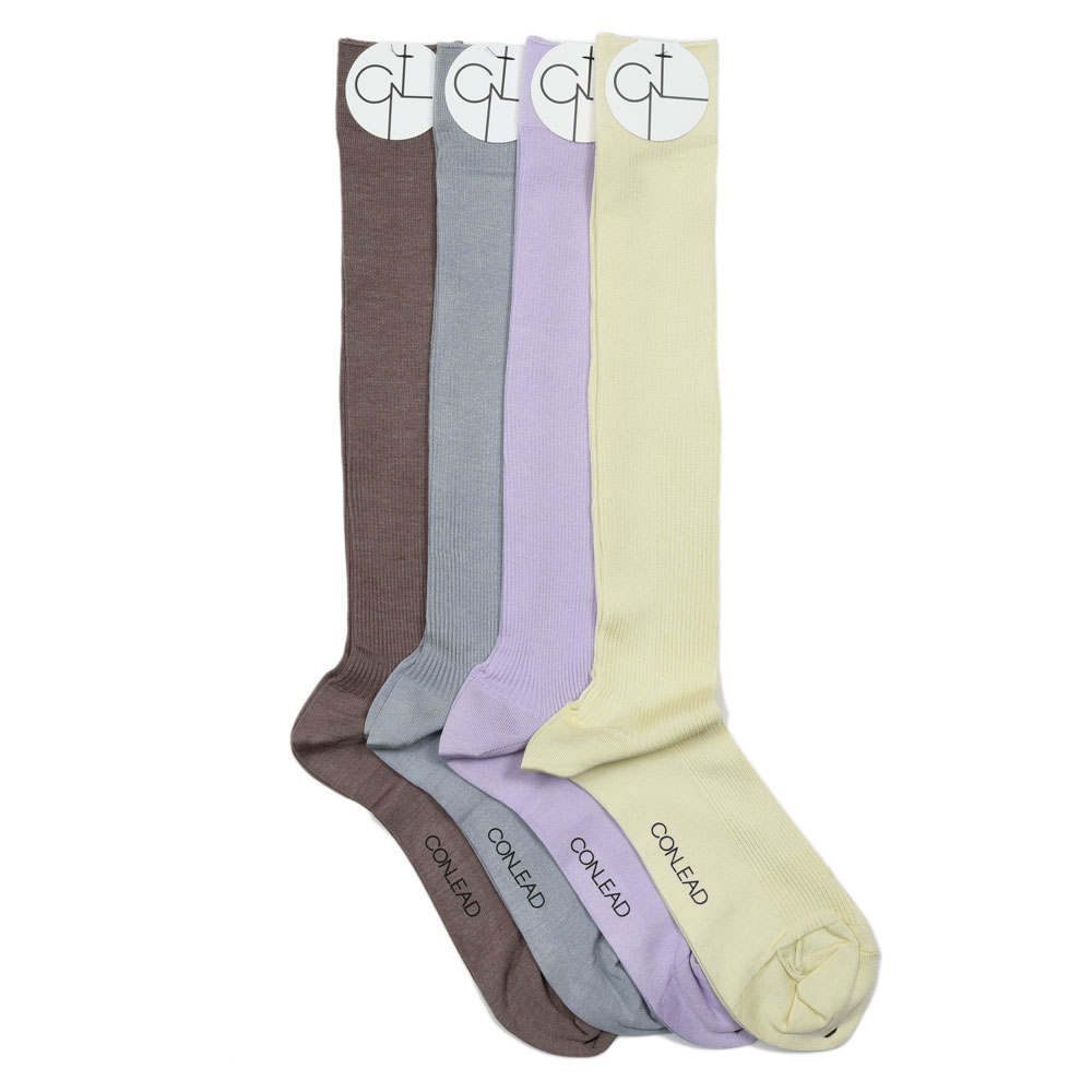 Rakuten - CONLEAD（コンリード）シルクリブホーズソックス SILK RIB LONG 001 genderless　18061705220