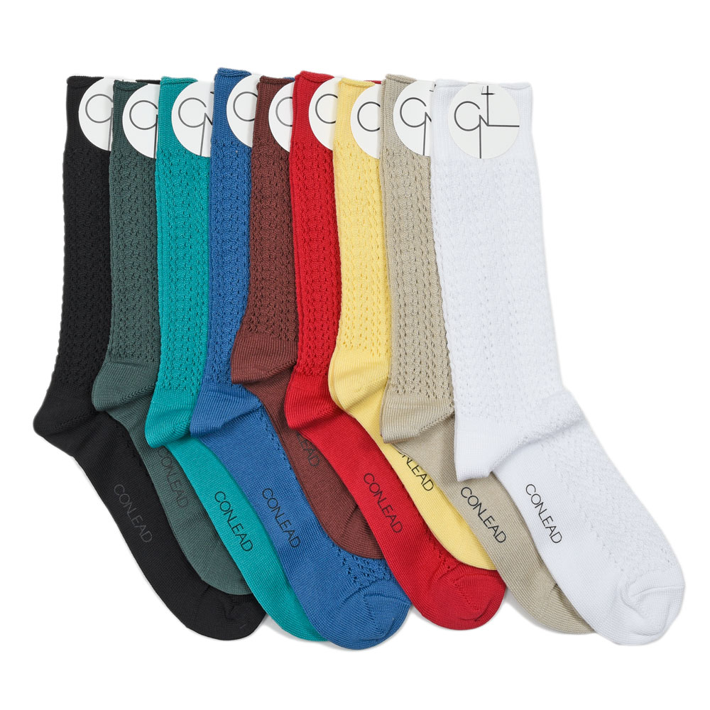 Rakuten - CONLEAD（コンリード）コットンナイロンレースソックス LACE SHORT 001 genderless 18061706220