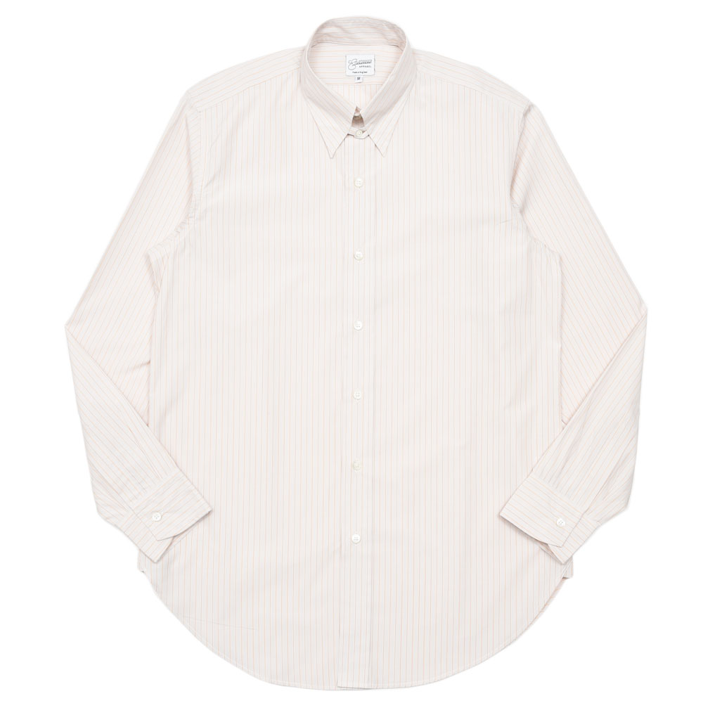 Rakuten - EASTMOND APPAREL（イーストモンド アパレル）コットンストライプタブカラーシャツ ICHIMEN IQ-05 11061401227