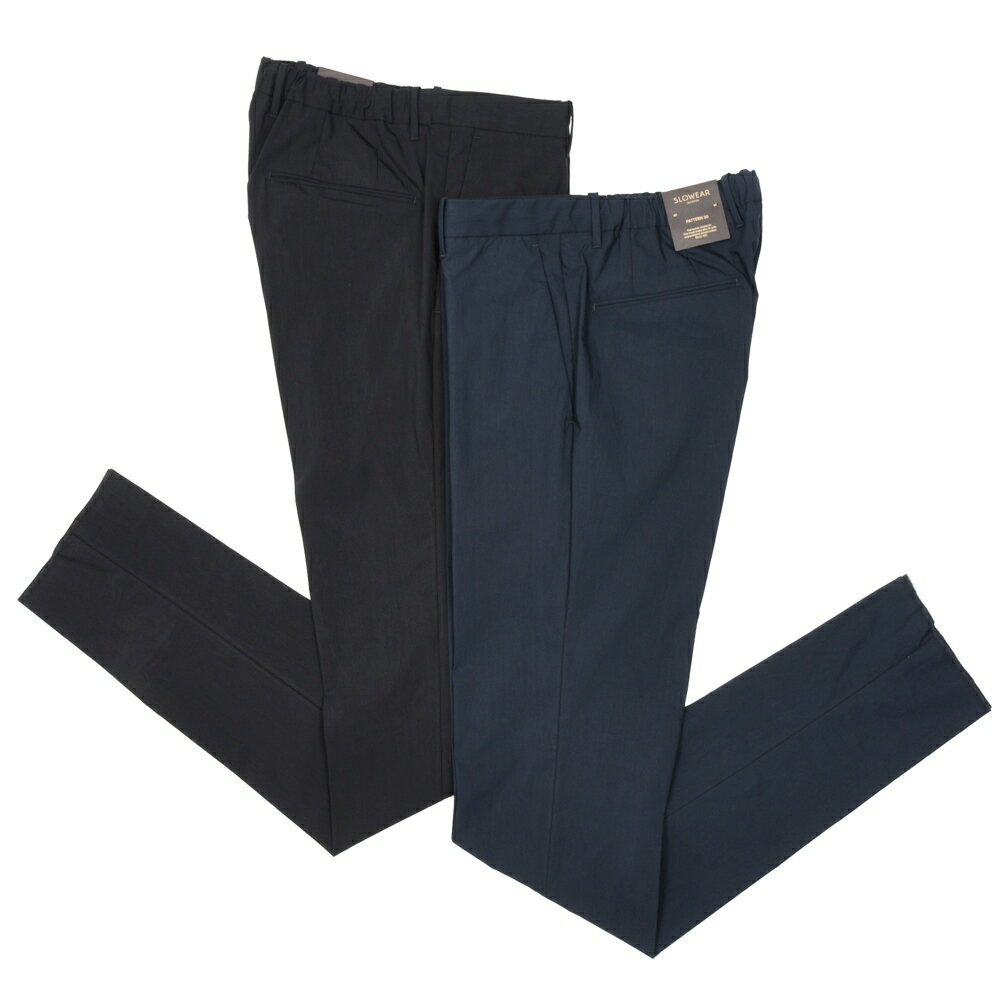 Rakuten - INCOTEX（インコテックス）SLIM FITテックコットンジャージ テーパードシャーリングパンツ 470-51540(M) 13065303052