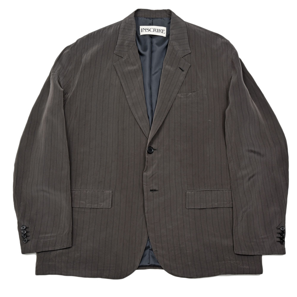 Rakuten - INSCRIRE(アンスクリア)ストライプオーバーサイズジャケット JK56B genderless 17065700039